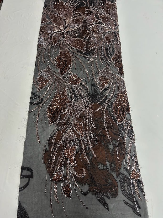 BORDADO JACQUARD COM PEDRARIA HT-72376