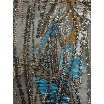 BORDADO JACQUARD COM PEDRARIA HT-72872
