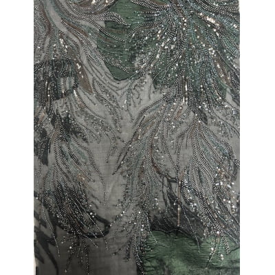 BORDADO JACQUARD COM PEDRARIA HT-72127