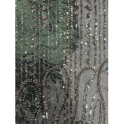 BORDADO JACQUARD COM PEDRARIA HT-72373