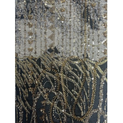 BORDADO JACQUARD COM PEDRARIA HT-72373