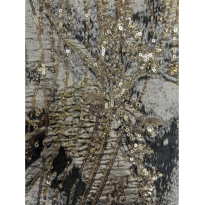 BORDADO JACQUARD COM PEDRARIA HT-72374