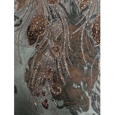 BORDADO JACQUARD COM PEDRARIA HT-72376