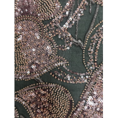 BORDADO JACQUARD COM PEDRARIA HT-72376