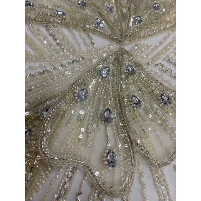 BORDADO COM PEDRARIA F25Y-251-A