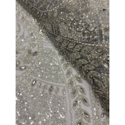 BORDADO COM PEDRARIA F25Y-285-B