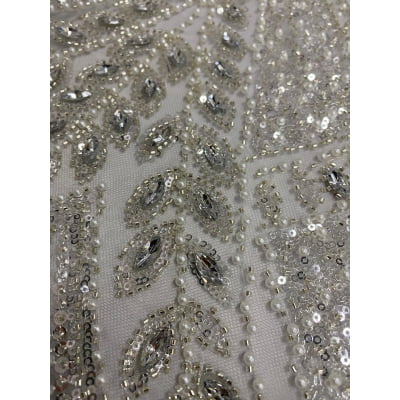 BORDADO COM PEDRARIA F25Y-285-B