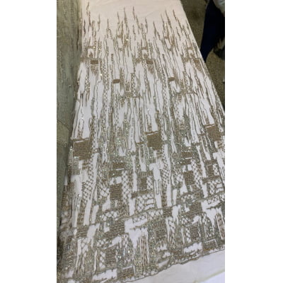 BORDADO COM PEDRARIA GW-1977-9 BORDADO COM PEDRARIA GW-1977-9