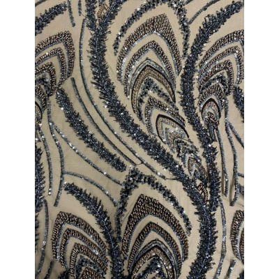 BORDADO COM PEDRARIA HS-1055