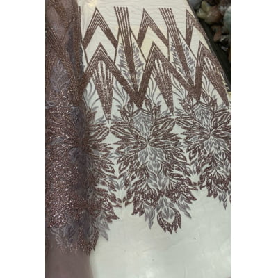 BORDADO COM PEDRARIA HS-3019 BORDADO COM PEDRARIA HS-3019