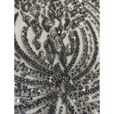 BORDADO COM PEDRARIA HS-3804