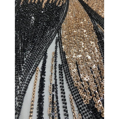 BORDADO COM PEDRARIA HT-70509