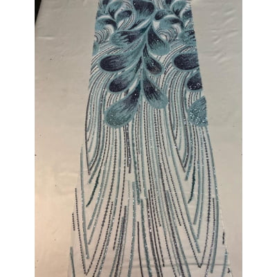 BORDADO COM PEDRARIA HT-70519 BORDADO COM PEDRARIA HT-70519