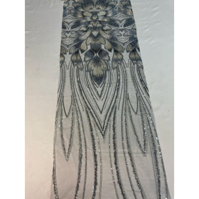 BORDADO COM PEDRARIA HT-70523 BORDADO COM PEDRARIA HT-70523