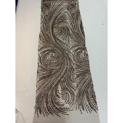 BORDADO COM PEDRARIA HT-70746 BORDADO COM PEDRARIA HT-70746