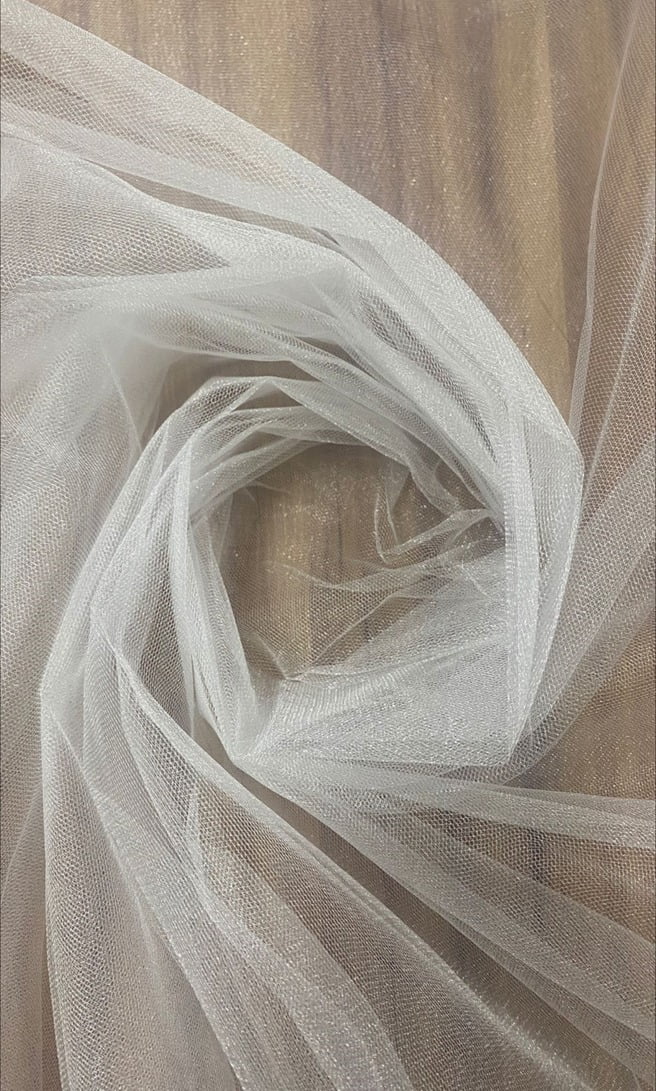 TULE CRISTAL FRANCÊS SHINNY POLY ILLUSION MESH